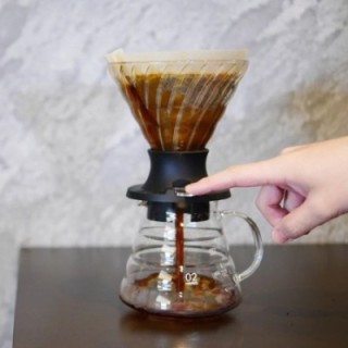 Hario Immersion Switch Dripper 2 koppar. Inkl. 40 st. filter