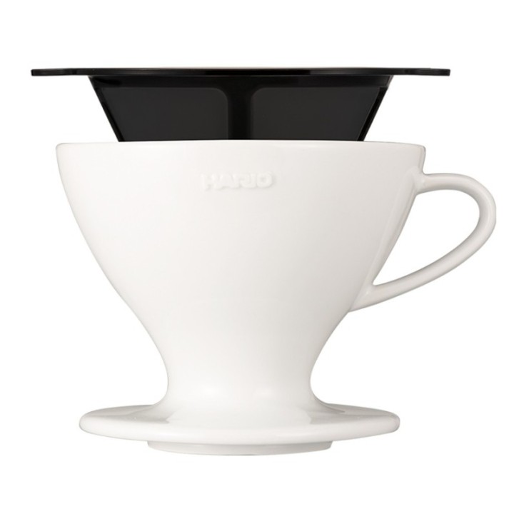 Hario V60-02 Keramisk Dripper Rosa 2 koppar.