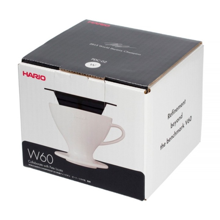 Hario V60-02 Keramisk Dripper Rosa 2 koppar.