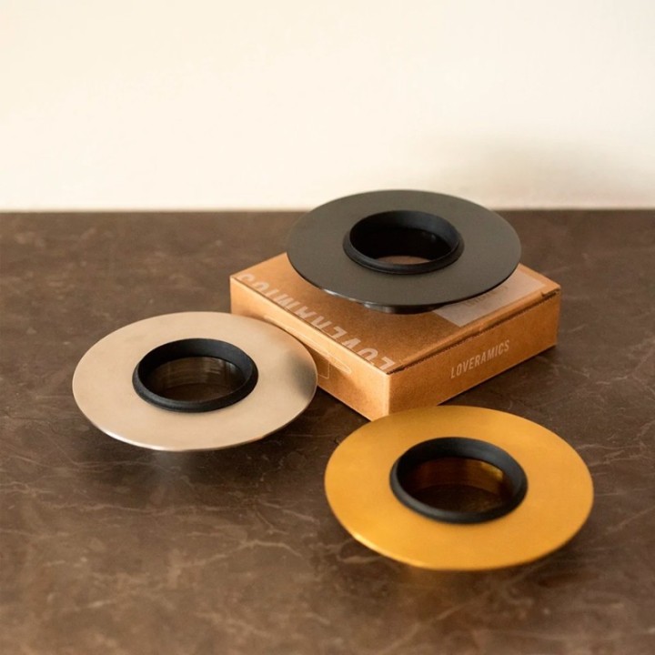 Loveramics Bryggares dripperstativmatta Svart