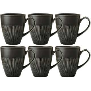 Colormix Mugg 0,32L 6 st Antracitgrå