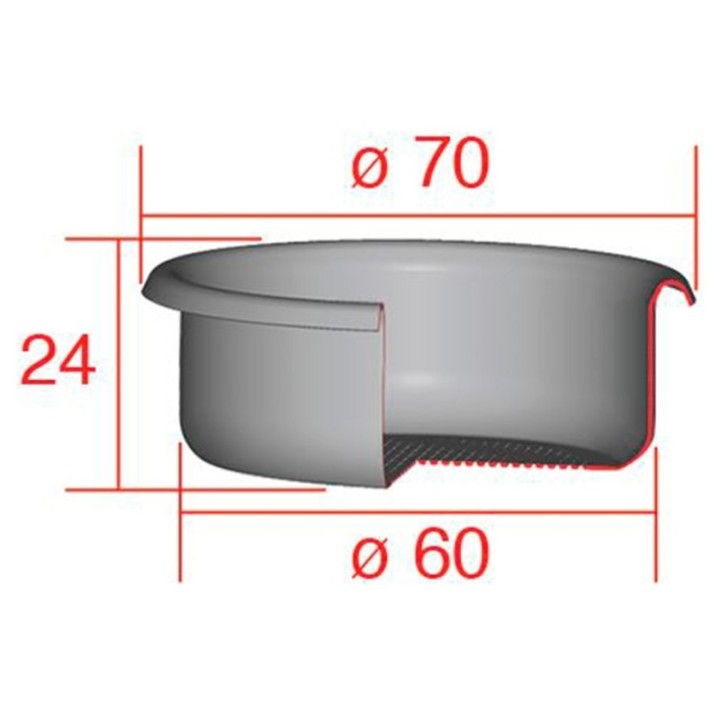 Filterkorg Nanotech 2-kopps - 18 gram