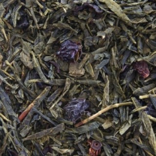Grönt Earl Grey med nypon, ekologiskt te 3 kg