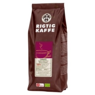 Rigtig Kaffe Ekologisk Chiapas 400g Hela kaffebönor