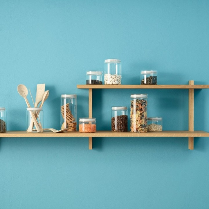 RIG-TIG Store-It Förvaringsglas 0,5 l Grå