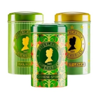 Østerlandsk Thehus Mix 3 x 125 g Kylig mynta, Söt citron & Kinesisk vår