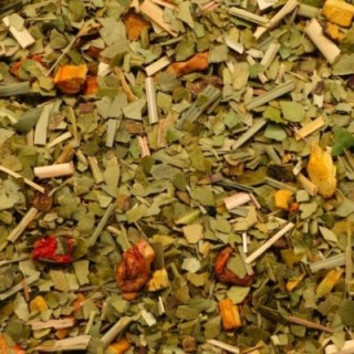 Maté te med jordgubb & äpple 1 kg