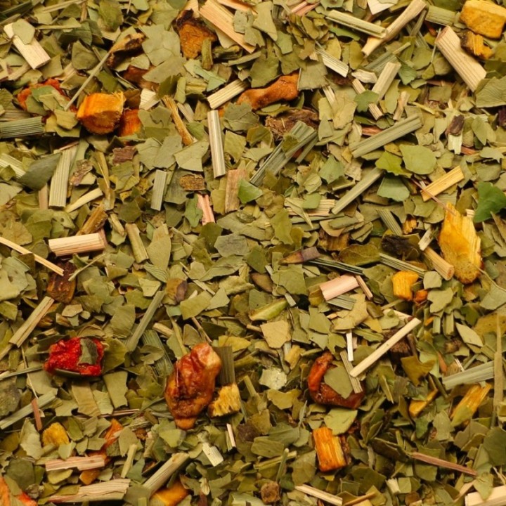 Maté te med jordgubb & äpple 1 kg