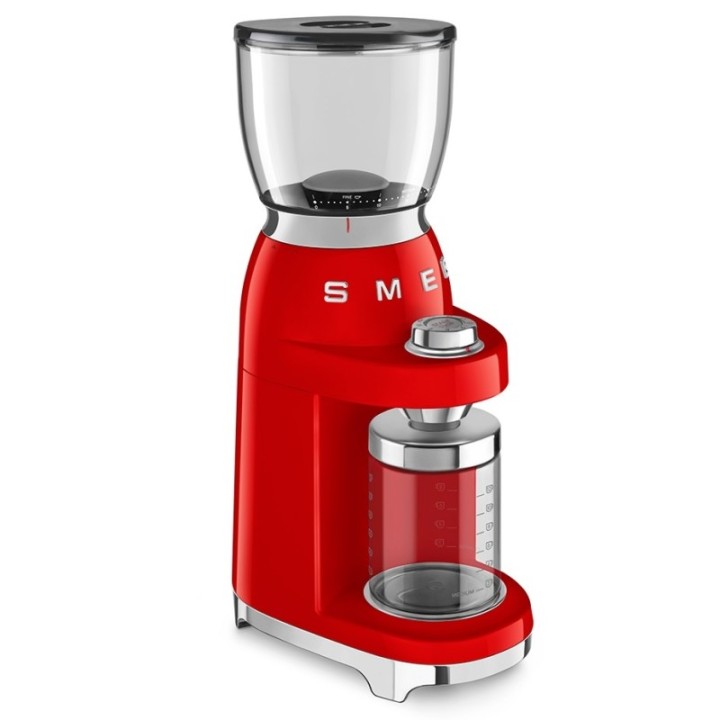 Smeg CGF01RDEU Kaffekvarn Röd