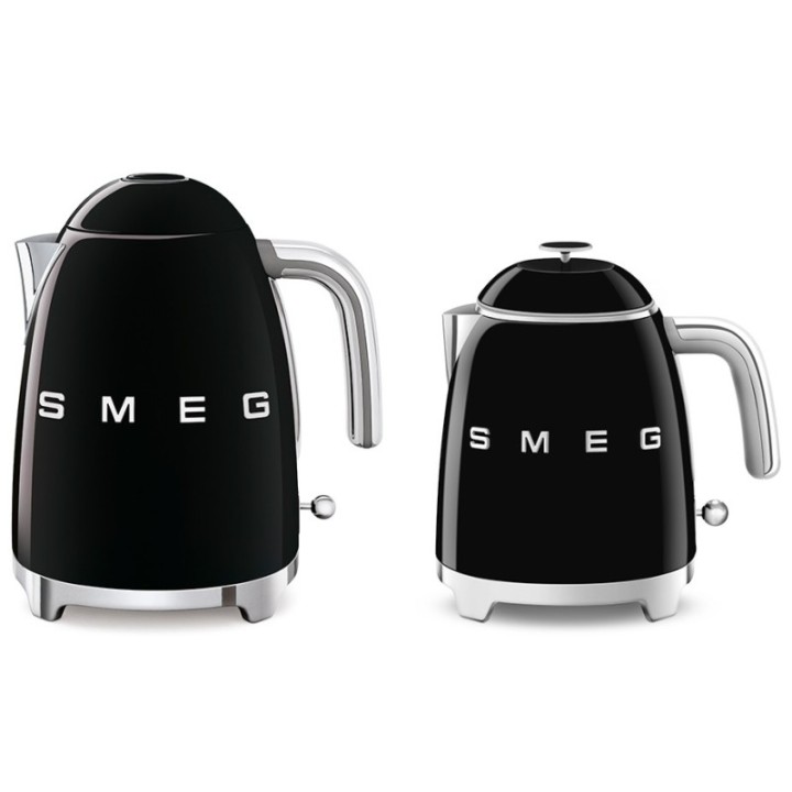 Smeg KLF05BLEU Minivattenkokare 0,8L Svart