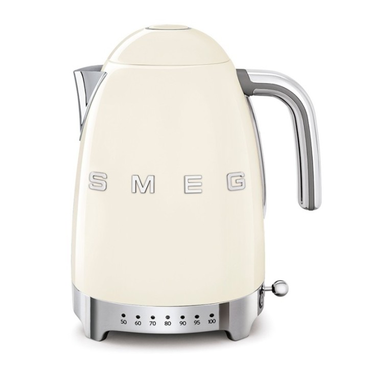 Smeg KLF04CREU Vattenkokare med temperaturkontroll 1,7 L Creme