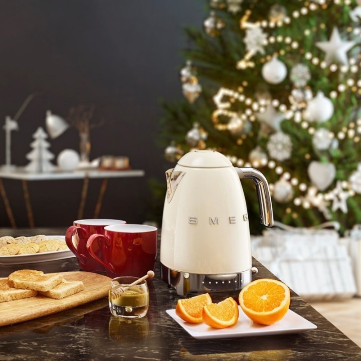 Smeg KLF04CREU Vattenkokare med temperaturkontroll 1,7 L Creme