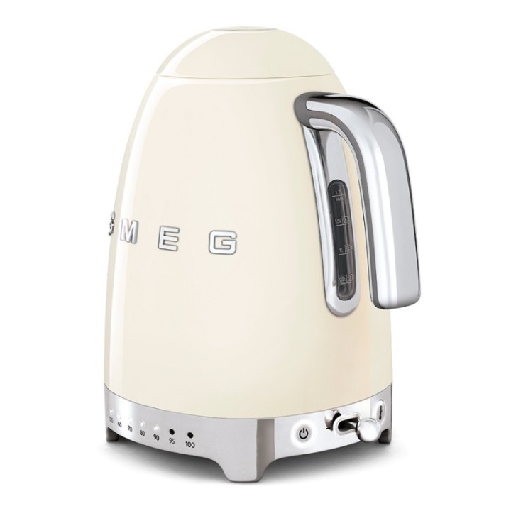 Smeg KLF04CREU Vattenkokare med temperaturkontroll 1,7 L Creme
