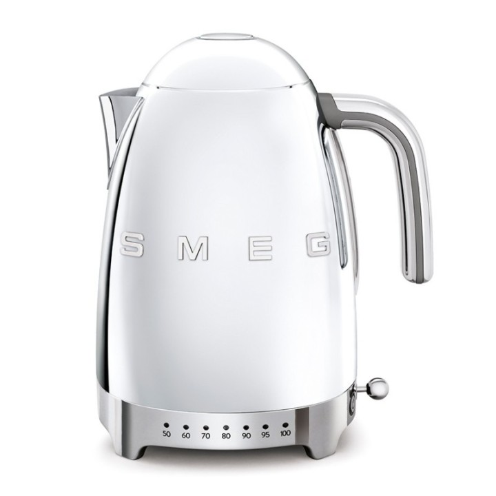 Smeg KLF04SSEU Vattenkokare med temperatur 1,7 L Krom
