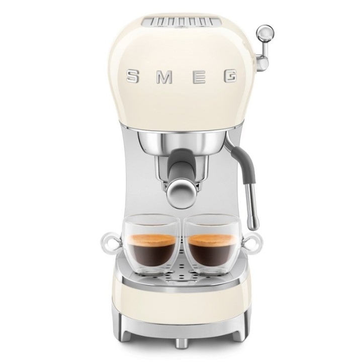 Smeg ECF02CREU Espressomaskin Creme