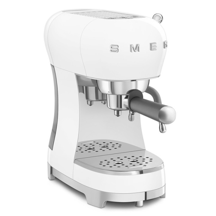 Smeg ECF02WHEU Espressomaskin Vit