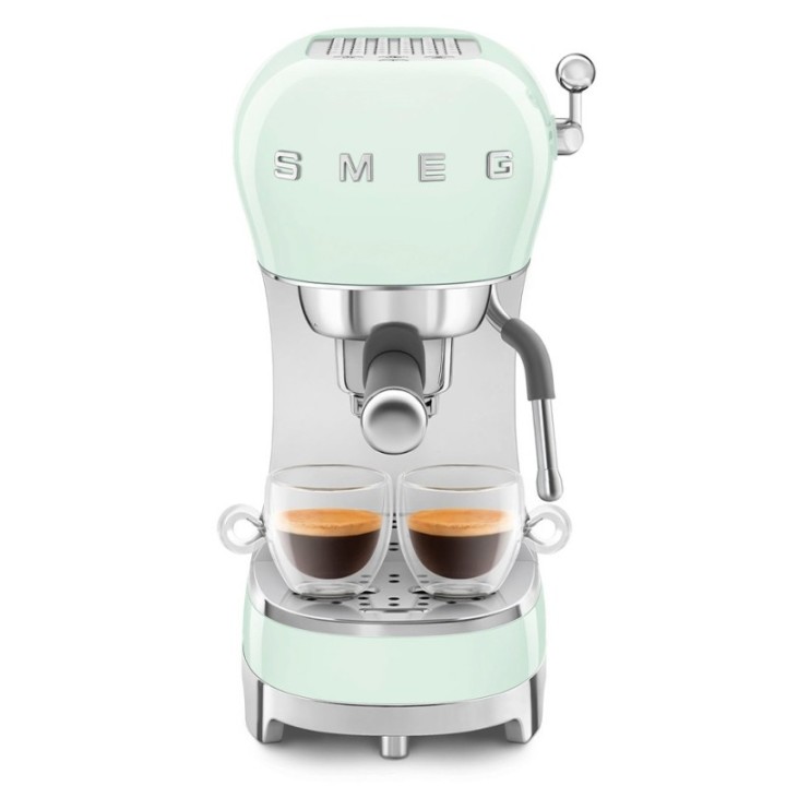 Smeg ECF02PGEU Espressomaskin Pastellgrön