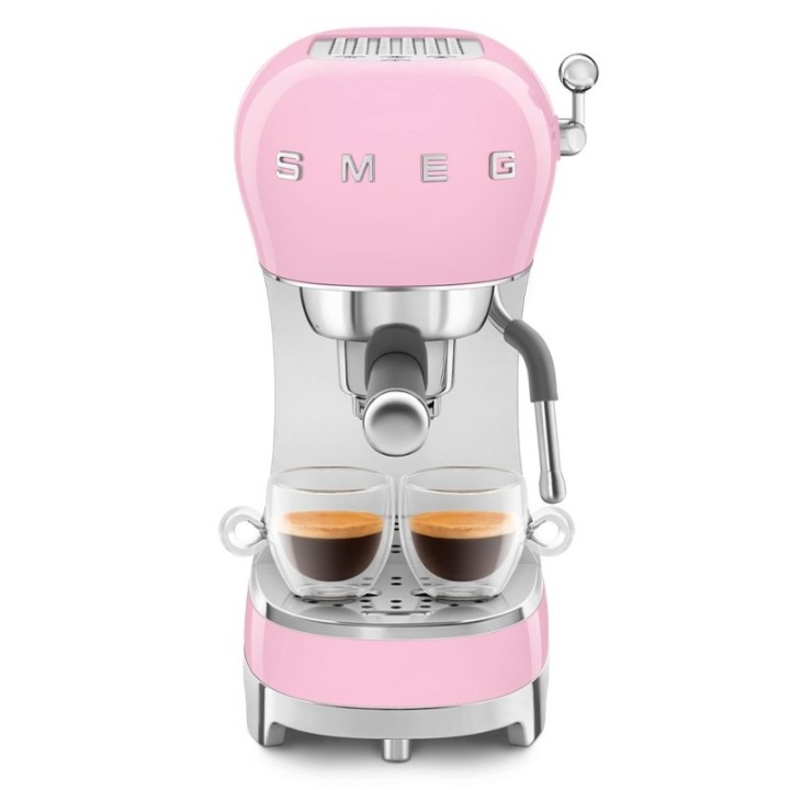 Smeg ECF02PKEU Espressomaskin Rosa