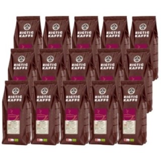 Rigtig Kaffe Ekologisk Chiapas 15x400g Hela kaffebönor