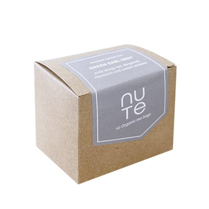 NUTE Grönt Earl Grey Ekologiska tepåsar 10 st