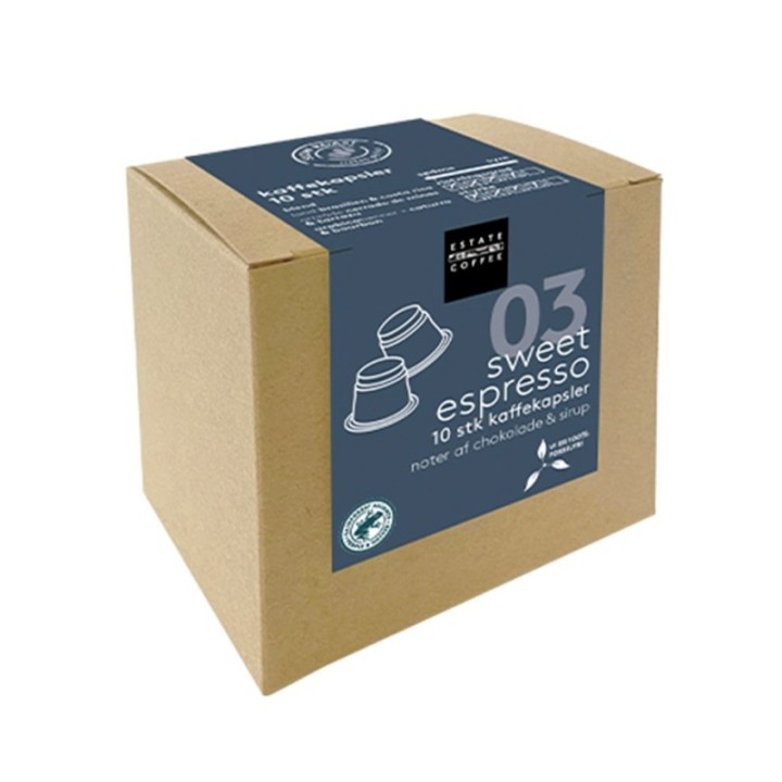 Estate Coffee 03 Söt Espresso Kaffekapslar 10 st