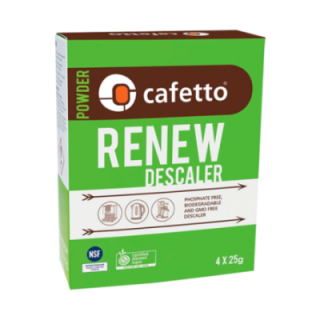 Cafetto Renew Organiskt Avkalkningspulver 4x25g