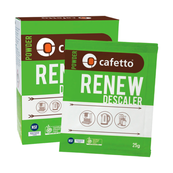 Cafetto Renew Organiskt Avkalkningspulver 4x25g