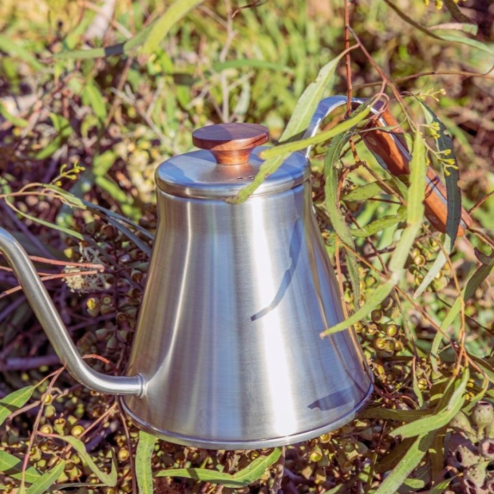 Hario V60 Hällkanna Stål/Trä 0,8 L