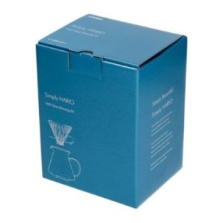 Hario V60 Dripper & Server inkl. 40 st. pappersfilter