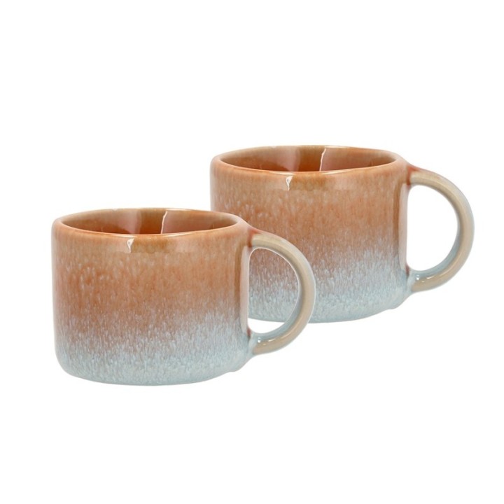 Villa Collection Stilar Espressokopp 8 cl 2 st Blå/Bärnsten