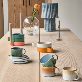 Villa Collection Styles Mugg med handtag 16 cl 2 st Blå/Bärnsten