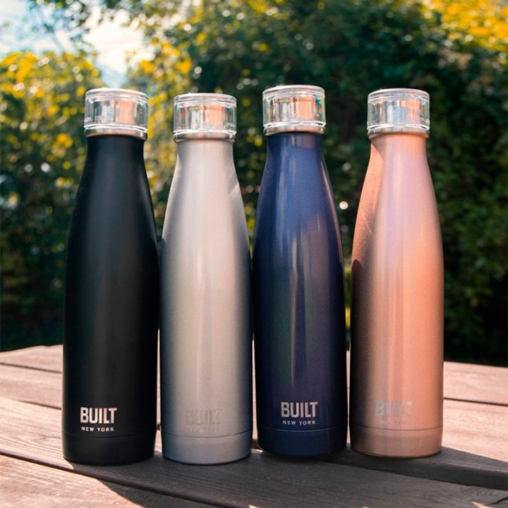 BUILT Perfekt tätning Termoflaska 0,5 L Midnattsblå