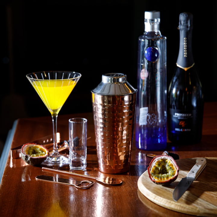 BarCraft Barset 7 Delar Koppar