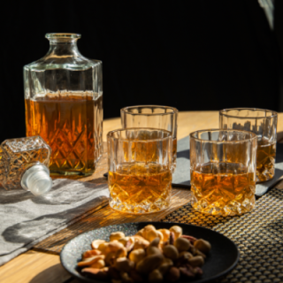 BarCraft Karaffset 0,9 L klar inkl. 4 glas