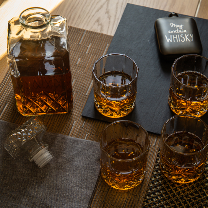 BarCraft Karaffset 0,9 L klar inkl. 4 glas