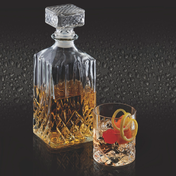 BarCraft Karaffset 0,9 L klar inkl. 4 glas