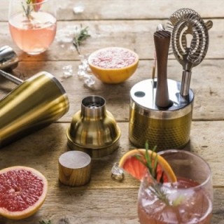 BarCraft Barsats 5 Delar Guld