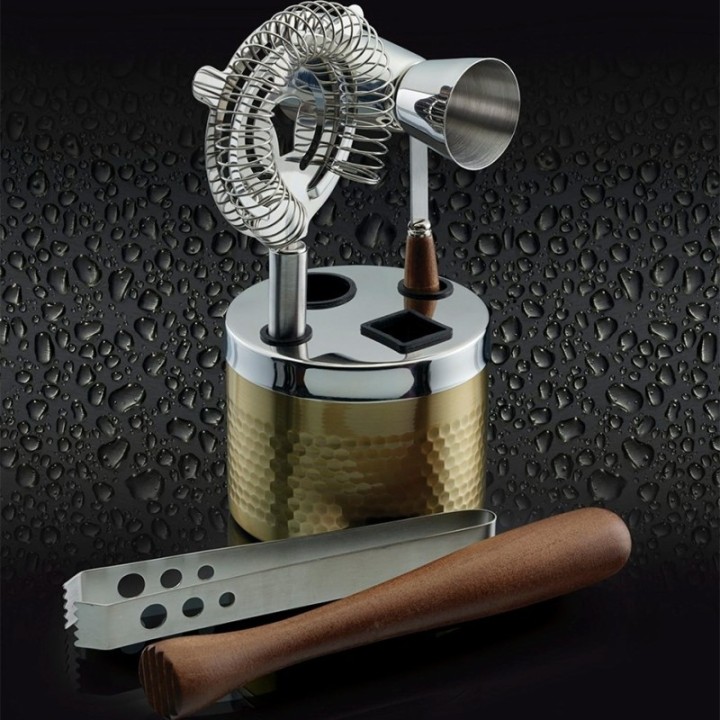 BarCraft Barsats 5 Delar Guld