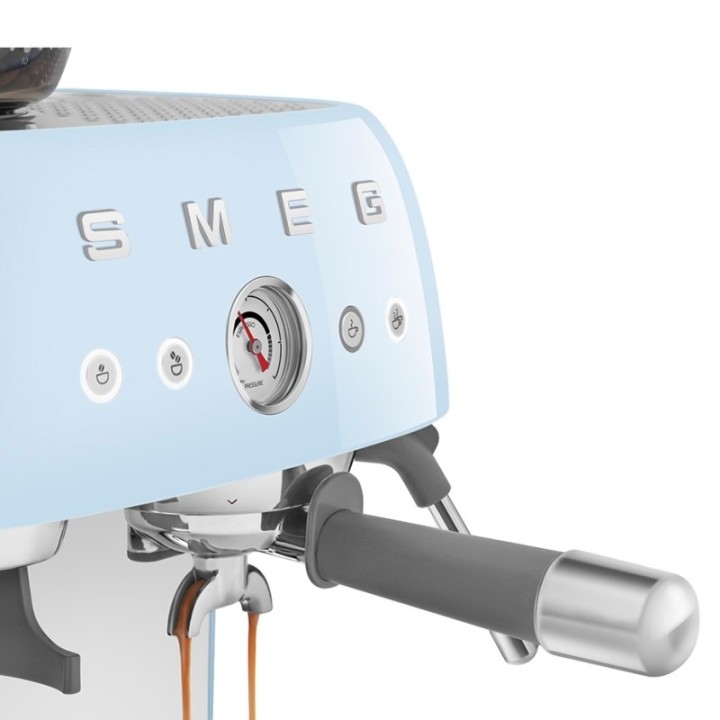 Smeg EGF03PBEU Manuell espressomaskin Inkl. kvarn Pastellblå