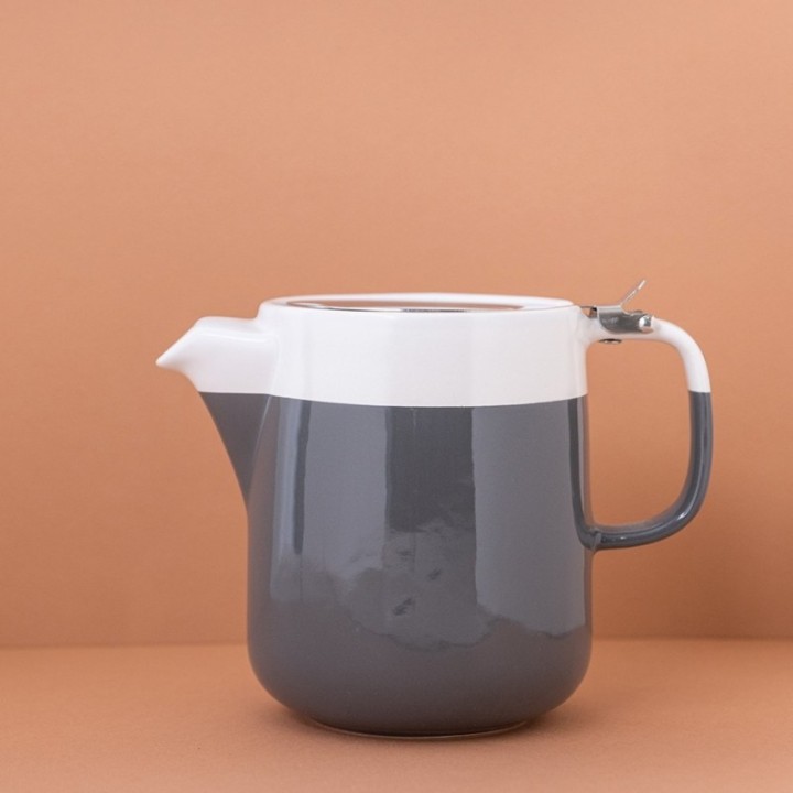 La Cafetière Barcelona 4 koppar Tebryggare Cool grå