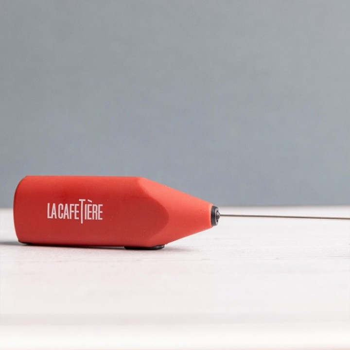 La Cafetière Mjölkskummare Röd