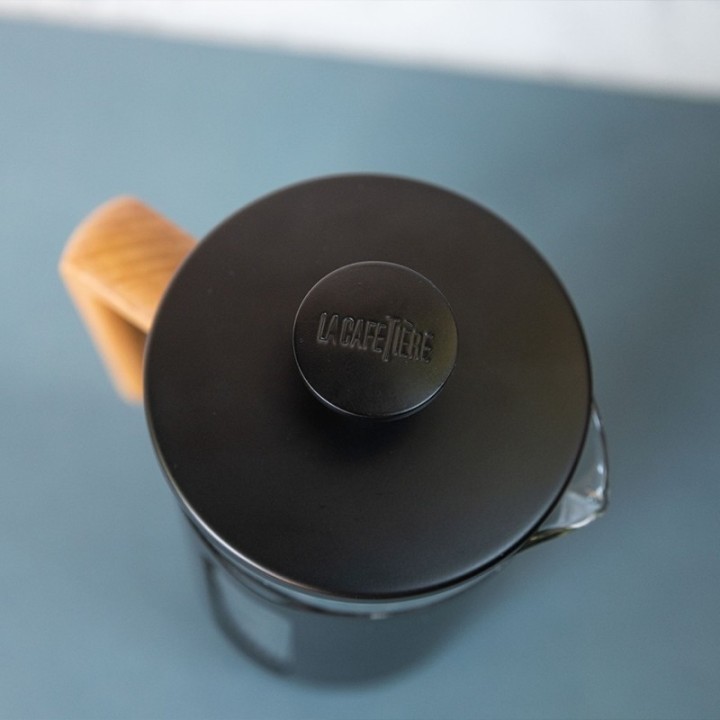 La Cafetière Pisa 3-kopps stempelkanna svart