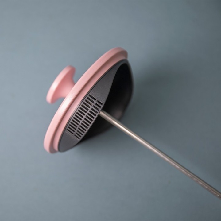 La Cafetière Pisa 3-kopps stempelkanna rosa