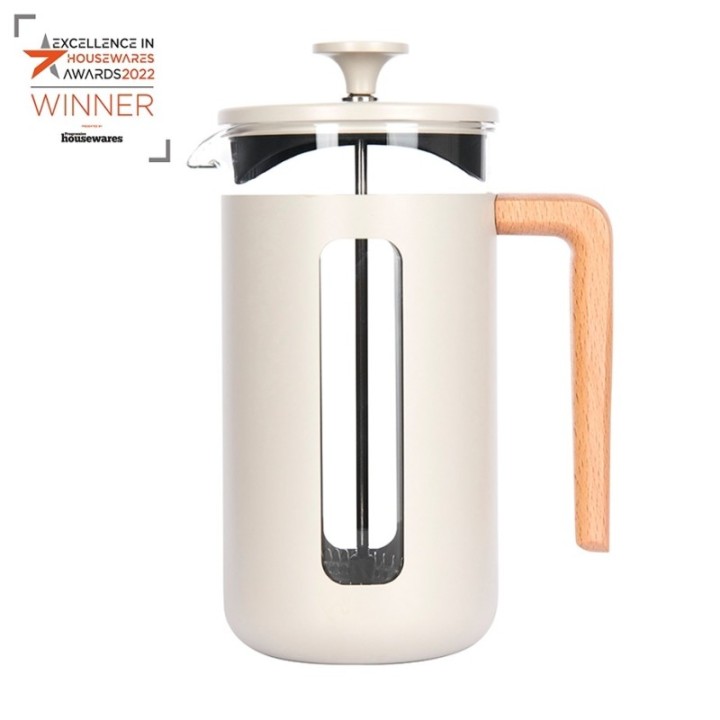 La Cafetière Pisa 8 koppar stempelkanna Latte