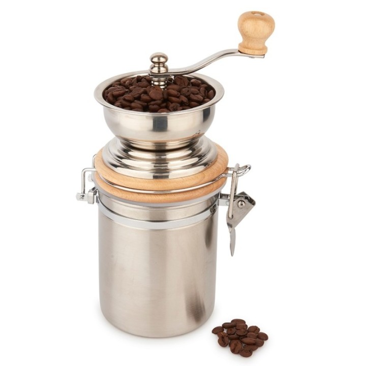 La Cafetière Manuell Kaffekvarn i Stål