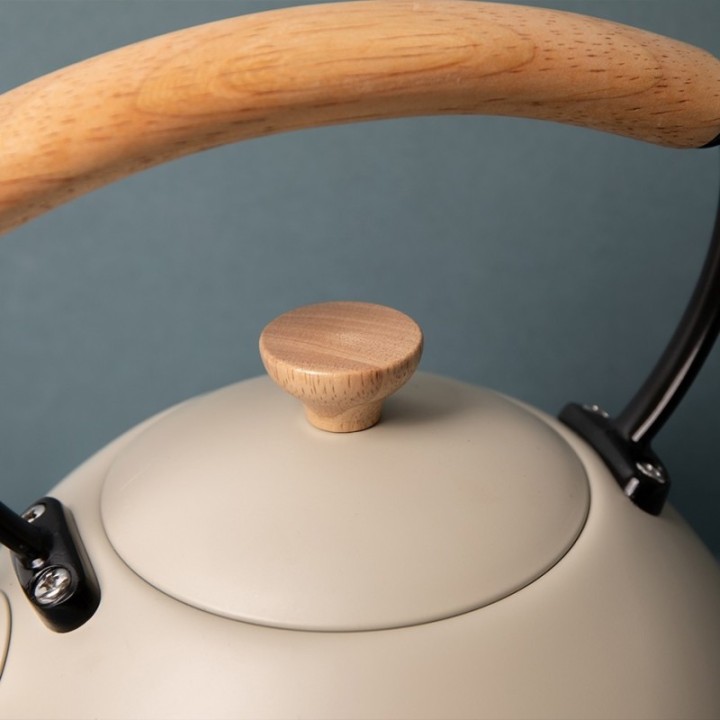 La Cafetière 1,6 L Kittel Latte med trä