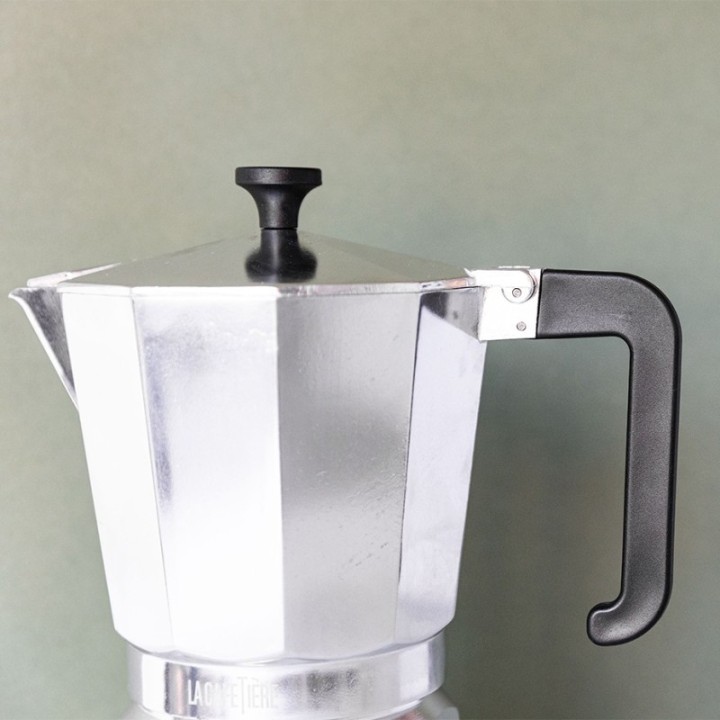 La Cafetière Venice 12 koppar espressokanna stål