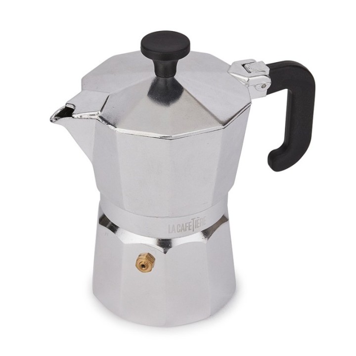 La Cafetière Venice 3-koppars espressokanna i stål