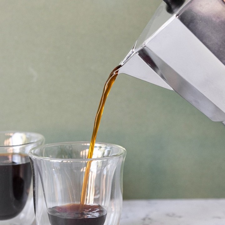 La Cafetière Venice 6 koppar espressokanna stål