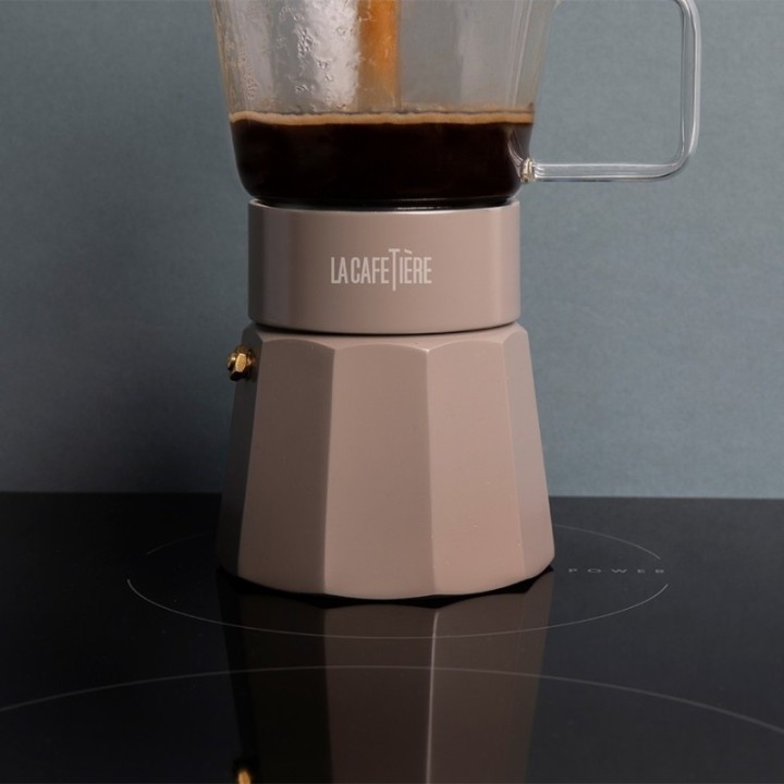 La Cafetière Verona 6 koppar espressokanna Latte